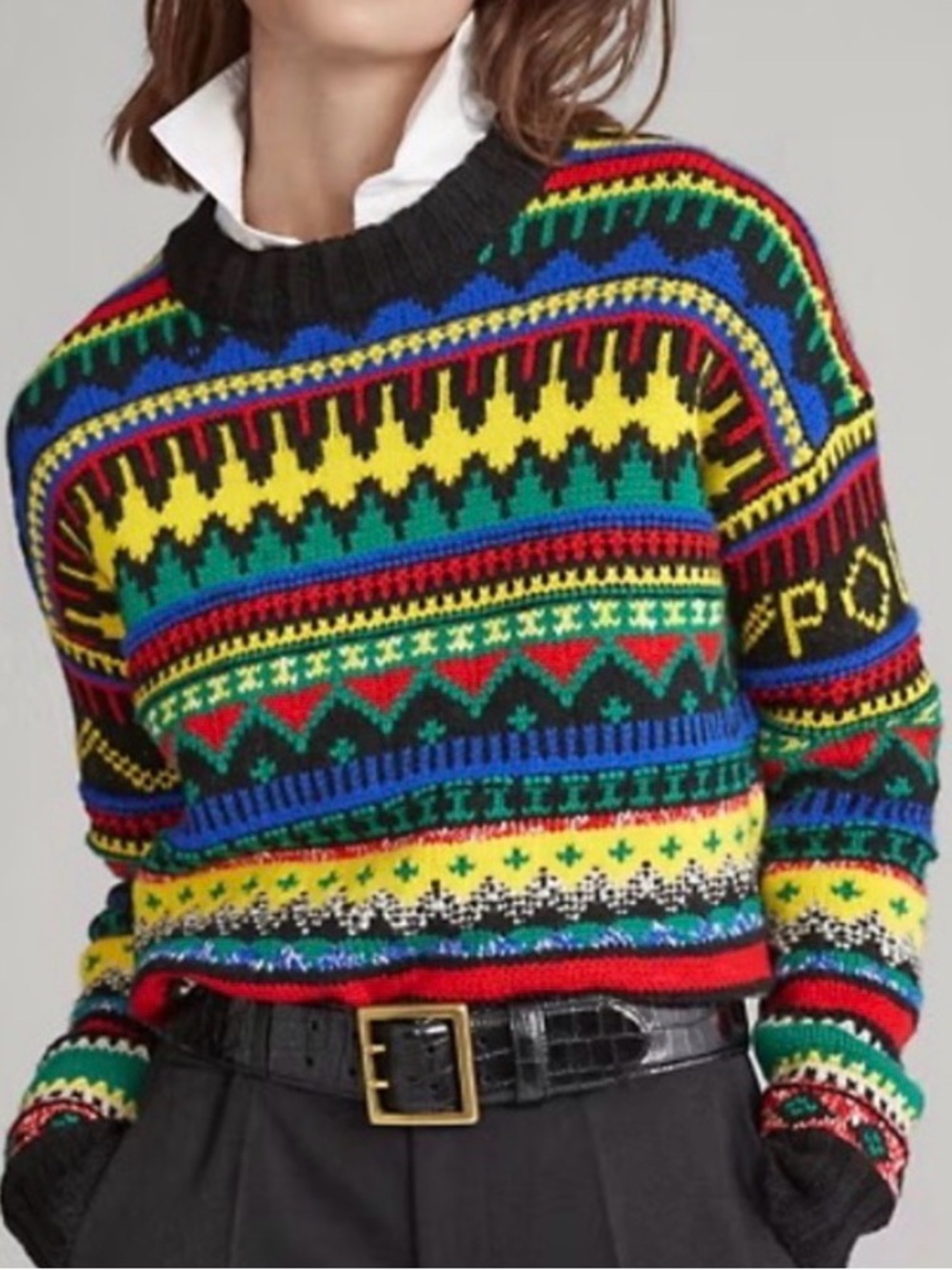 POLO Ralph Lauren Fair Isle Wool Sweater